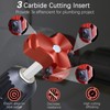 3 Blade PVC Pipe Reamer Kit 1-1/2 inch & 2