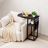 eiskah C Table End Table with Side Pocket, Couch C