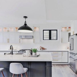 ROMATEE 10 Pack Champagne Bronze Solid Cabinet Knobs 1.46 Inch(37mm) Single Hole Cabinet Handles Rectangle Dresser Knobs Drawer Knobs and Pulls for Bathroom Cabinets