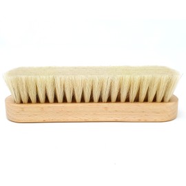 DELARA Goat Hair Brush, Polishing Brush Made of White, Soft, Dense Goat Hair for Particularly Gentle Polishing and Perfect High Gloss - Made in Germany
