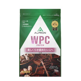 アルプロン (ALPRON SLIM) ホエイ プロテイン WPC ダブルリッチ チョコレート風味 750g アスパルテーム不使用 国内製造