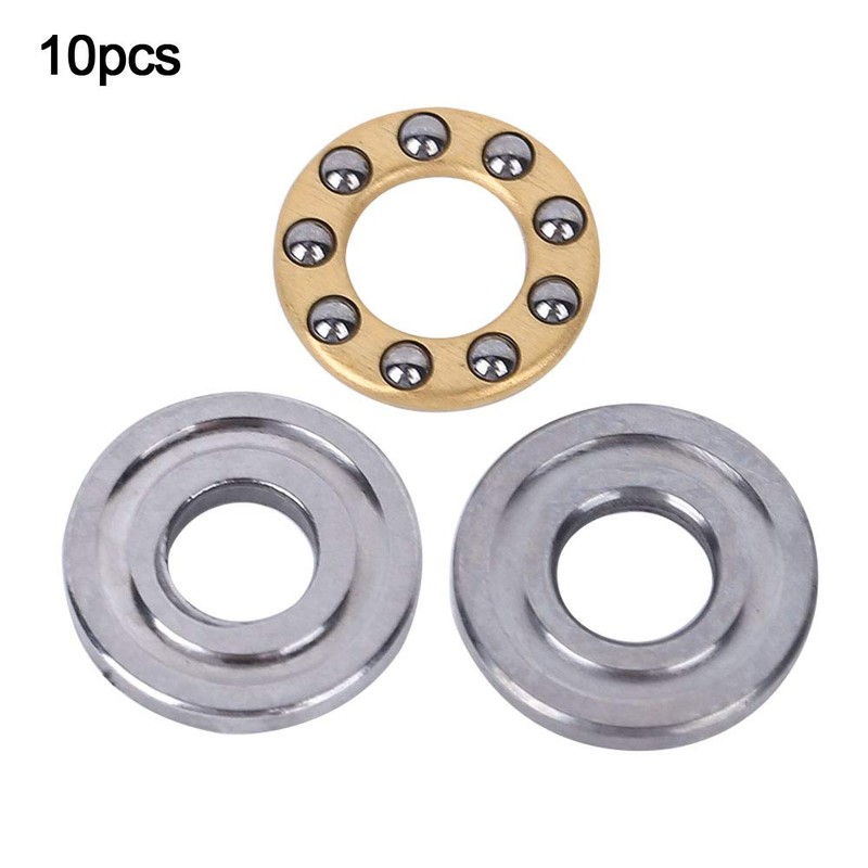 Pack of 10 Thrust Ball Bearings F4-10M 4 x 10