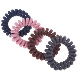 Clan Spring Hair Elastic Fabric Fabric Set of 4 Colors, Fabric