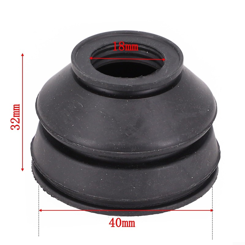 Ball Joint Maintenance with Rubber Dust Cover Set Includes Two