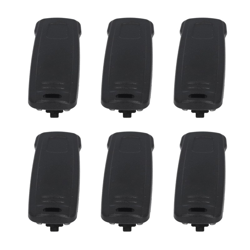 6Pcs Walkie Talkie Belt Clip Portable Sturdy Easy Installation Radio