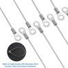 Bivethoi 10pcs Cabinet Door Restraint Kit, 30cm / 12 Inch