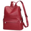 ALTOSY Leather Backpack for Women Elegant Genuine Backpack Purse Ladies