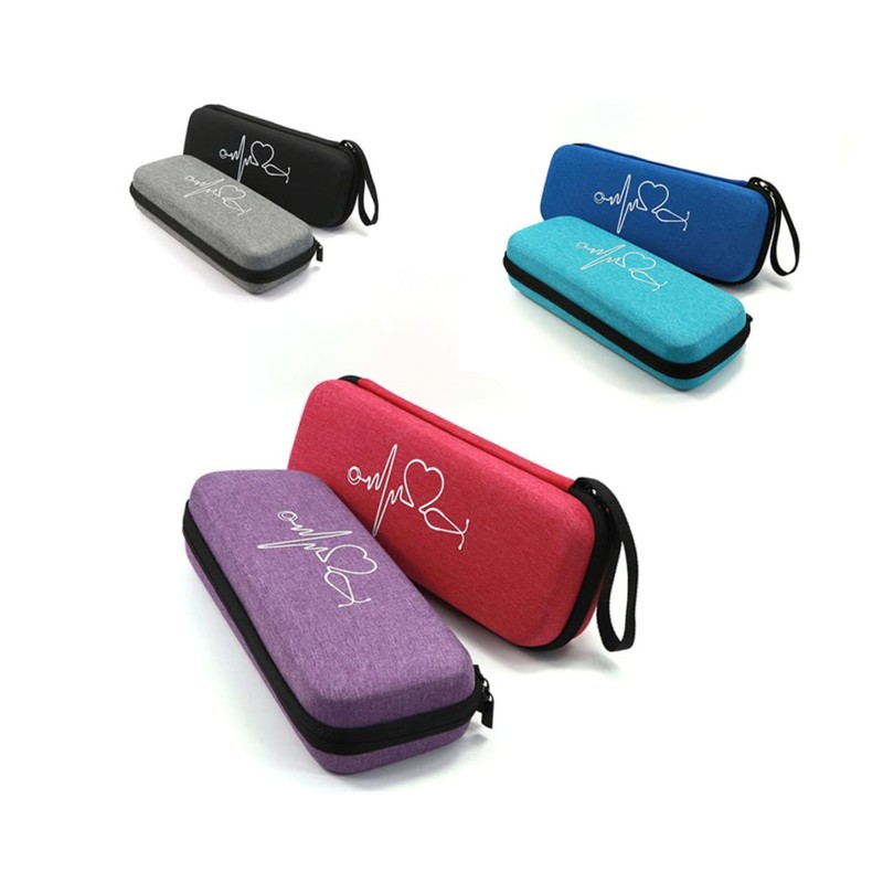 ABOOFAN 1Pc Portable Stethoscope Case Shockproof Storage Pouch with Built