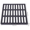 LIAPDG Cast Iron Drain Grate, Channel Outdoor Drain Cover Sewer