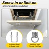 Attic Pull Down Hook System Kit - Heavy Duty Ladder