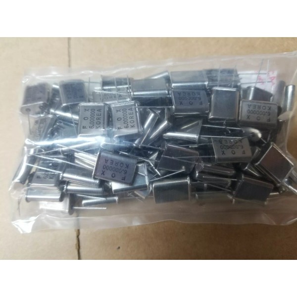 Crystal QTY 100 NEW Crystal Unit Fox 281-6-21698 HC49U/6/B/A/M/