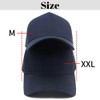 Movocaty Premium 100% Cotton Textured Baseball Cap Adjustable Fit for