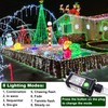 Christmas Lights Outdoor - 99 ft 1216 LED Icicle Lights