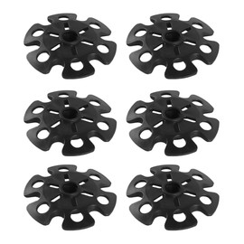 Laroal 6PCS Snow Plates For Hiking Poles Hiking Pole Basket Protection For Hiking Pole Tips Snow Mud Baskets For Hiking Poles Rubber Trekking Pole Tips