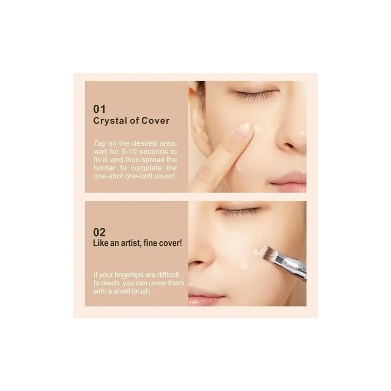 Corrector Facial Alta Cobertura Lookave Anti Imperfecciones