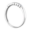Old English Jewellers Sterling Silver 0.25ct 7 Stone Eternity Ring