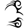 Hangover Inspired Temporary Face Tattoos – 2 Copies of Mike