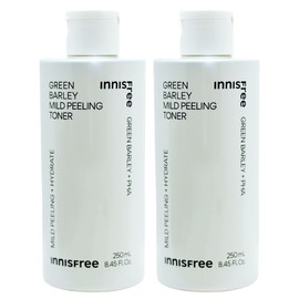 Innisfree Green Barley Mild Peeling Toner 250ml 2pcs / 이니스프리 청보리 마일드 필링 토너 250ml 2개