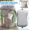 Couleurs Beach Pillow, Inflatable Camping Pillow, Pool Pillow, Removable Pillowcase,