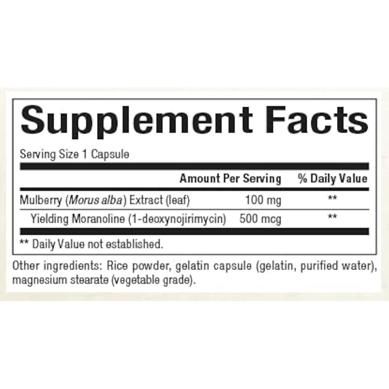 WELLBETX MULBERRY EXTRACT 100MG - 90 CAPS