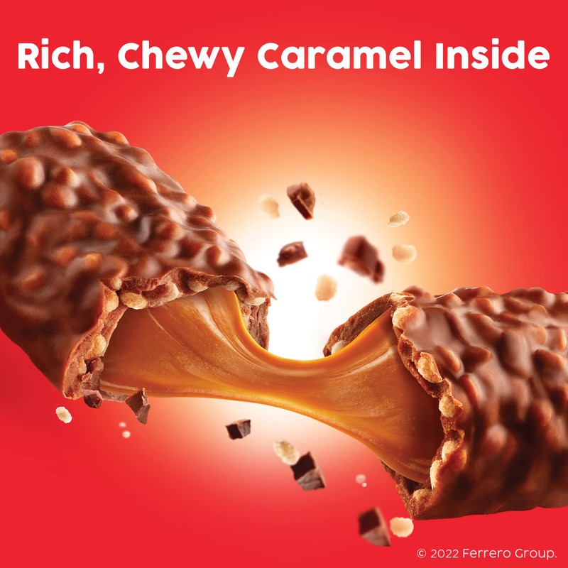 100 Grand Crispy Milk Chocolate with Caramel, Share Size Individually