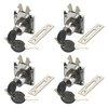XINMEIWEN 4Pack 7/8 Inch (21mm) Drawer Lock Office Furniture Desk