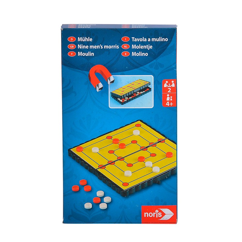 Noris Magnetic Travel Game 6 Assorted (Game)