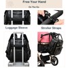 Yomiky Leather Diaper Bag Backpack for Women with Multiple Pockets,Laptop