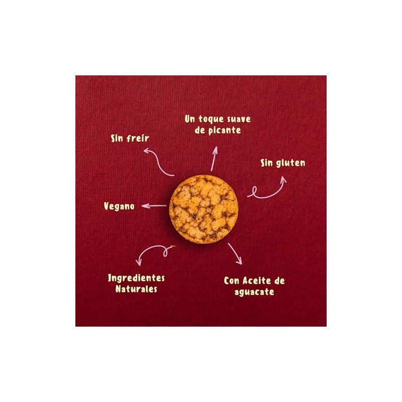 Nutriwell Tostaditas de Arroz Sabor Chile y Limón – Snack