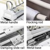 MYOYAY Pull Out Trousers Rack 22 Arms Steel Pull Out