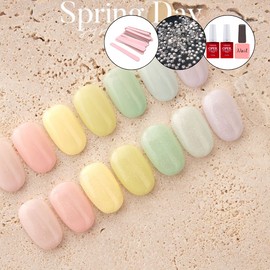 Balagel Spring Day 8-piece set syrup glitter / 발라젤 스프링데이 8종 세트 시럽 글리터