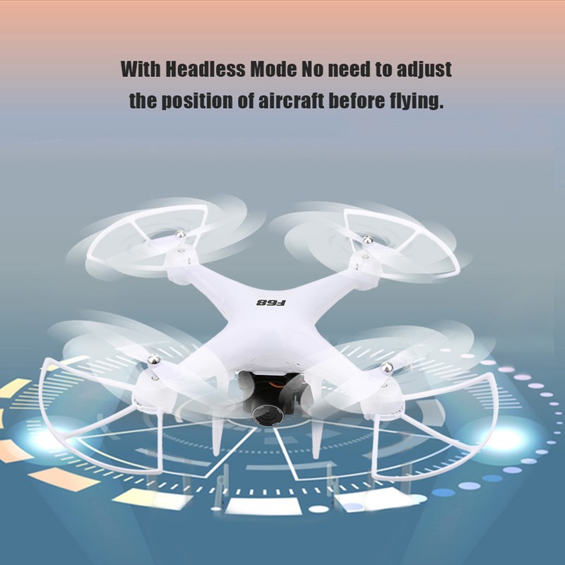 F68 Drone One Key Return Function RC Quadcopter 2000mah Long