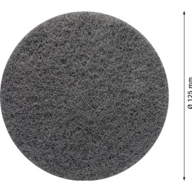 Bosch 1 x Expert N880 Non-Woven Discs (for Sheet Steel, Stainless Steel, Diameter 125 mm, Ultra Fine SiC, Professional Accessories Random Orbital Sander, Random Orbital Sander)