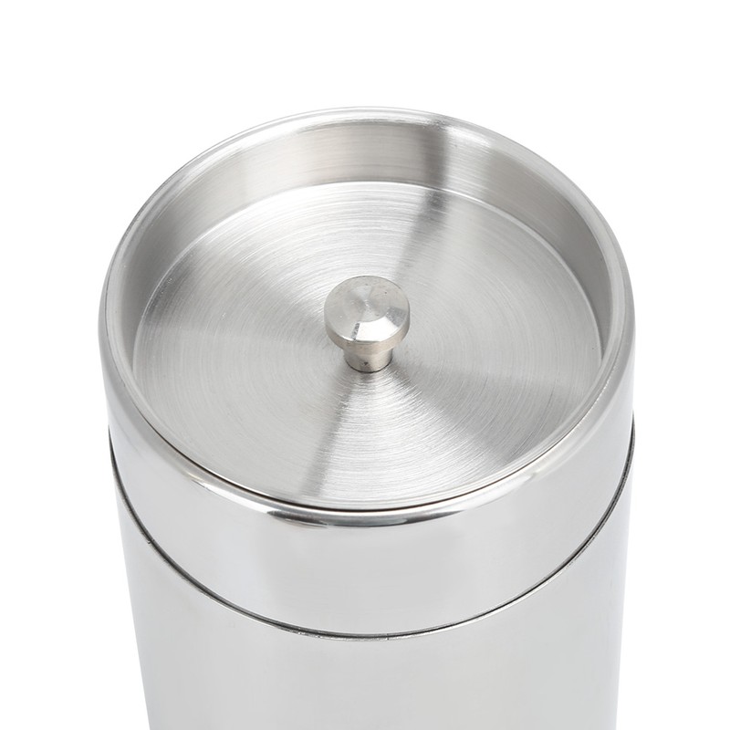Portable 304 Stainless Steel Sealed Tea Leaf Storage Jar Canister