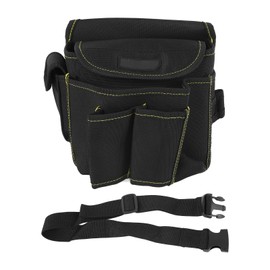 Tool Waist Bag Thickened Hard Wearing Multi Pockets Polyester EVA Electrician Tool Pouch for Maintenance