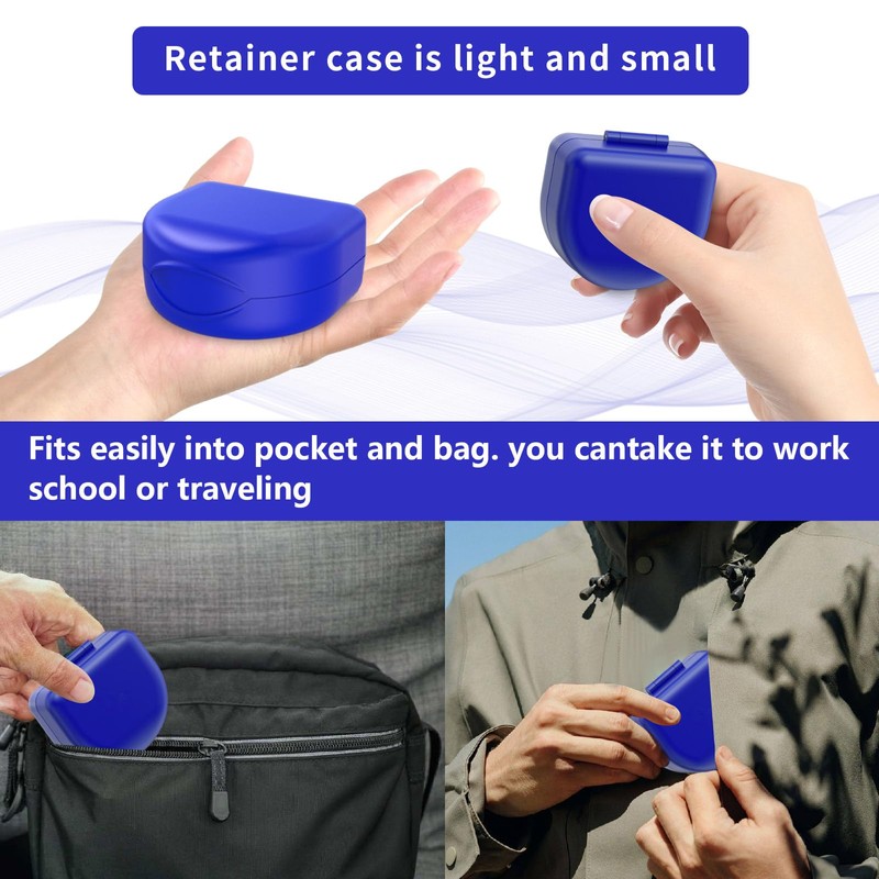 ARGOMAX Aligner Case, Retainer Case, Braces Box, 1 Piece Orthodontic