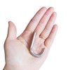 Heavy Duty Stainless Steel 316 Wall Hook, Marine Grade Wall