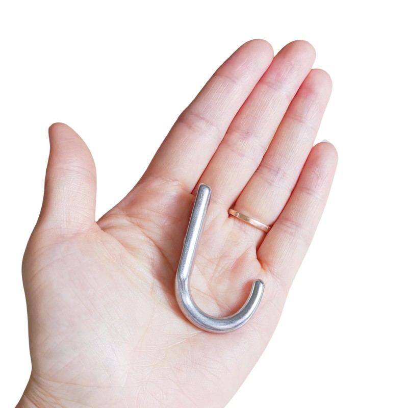 Heavy Duty Stainless Steel 316 Wall Hook, Marine Grade Wall
