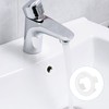 uxcell 10pcs Sink Overflow Rings, Bathroom Kitchen Basin Trim Bath