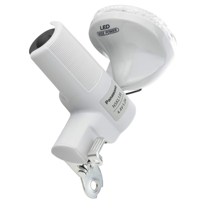 Panasonic LED Power Lamp Wide LED Bicycle, Gray, W58 x