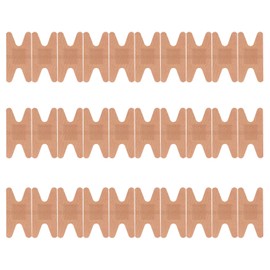 1set Binder Strips Fingertip Plaster Fingertip Waterproof Injury Woundplast Breathable Waterproof Fabric Brown 30pcs minkissy