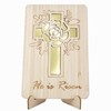 Happy Easter Wooden Greeting Card With Display Stand, Unique Keepsake