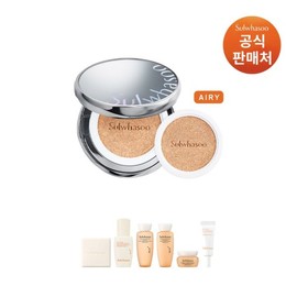 Sulwhasoo 공통퍼펙팅 쿠션 에어리 본품15g+리필15g SPF50+ Common Perfecting Cushion Airy 15g + Refill 15g SPF50+