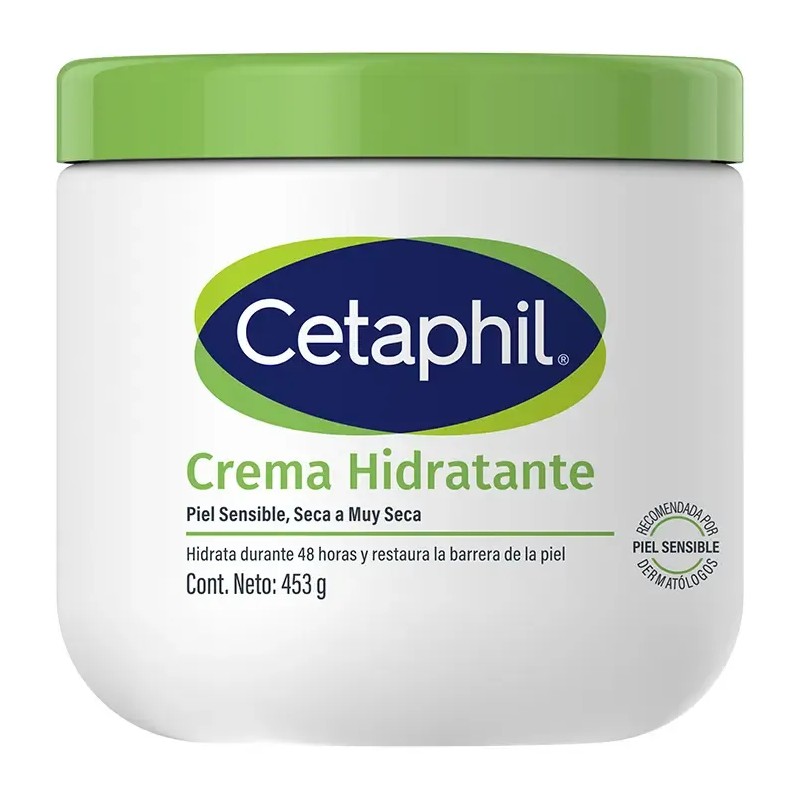 Crema Hidratante Cetaphil 453g Piel Sensible Y Seca