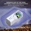 USB Multi Plug Outlet Extender - YISHU Surge Protector with