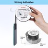 Secopad Black Window Screen Repair Tape, 2 in X 30