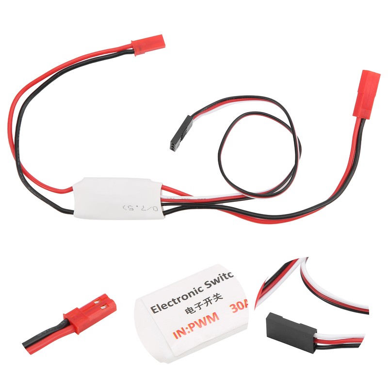 30A Remote Controlled On/Off Switch PWM Receiver Electronic Switch for