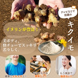 Chrysanthemum Potato Dried Powder Inulin (Content Rate: 70%), High Concentration, Supplement, Tea, Cooking, Diet, For Those Who Worried About Sugar, 2.8 oz (80 g)