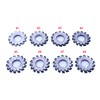 EVNSIX Dp16 PA14-1/2 Bore22 No. 1-8 Involute Gear Cutters+ 7/16
