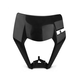 BIUGERCN Motorcycle Headlight Mask Headlight Cover Lampshade for EXC EXCF XC XCF XCW SX SXF 125cc 250cc 300cc 350cc 450cc 530cc Black